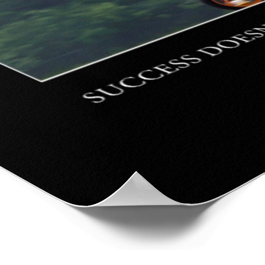 Succes... Bereik het. Motivatie Poster (Hoek)