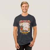 Succes bij het eindexamen in het verschiet Geperso Tri-Blend Shirt (Voorkant volledig)