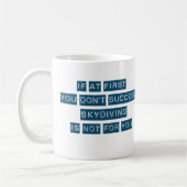 Succes bij Skydiving Koffiemok (Links)