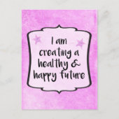 Succes bij slanke slanke slanke slank briefkaart (Voorkant)