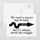 Succes Briefkaart (Voorkant / Achterkant)