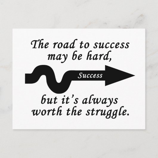 Succes Briefkaart (Voorkant)