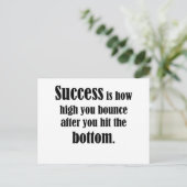 Succes Briefkaart (Staand voorkant)
