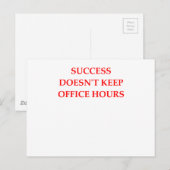 SUCCES BRIEFKAART (Voorkant / Achterkant)