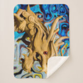 succes chinese drakendeken sherpa deken (Voorkant)