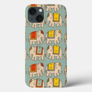 Succes circus olifanten schattig olifantenpatroon iPhone 13 hoesje