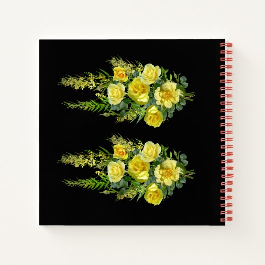 Succes Citaten Aangepaste Afbeelding Tekst Spiraal Notitieboek (Achterkant)