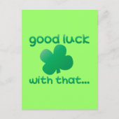 Succes daarmee... briefkaart (Voorkant)