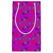 Succes decoratief roze patroon klein cadeauzakje (Voorkant)