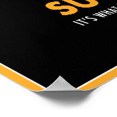 Succes door doelstellingen poster (Hoek)