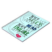 Succes en falen notitieboek (Linkerzijde)