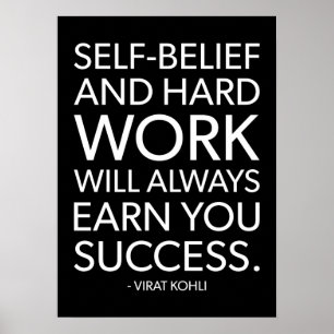 Succes en Gym Motivatie Poster