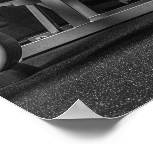 Succes en Gym Motivatie Poster (Hoek)