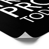 Succes en Gym Motivatie Poster (Hoek)