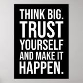 Succes en Gym Motivatie Poster (Voorkant)