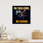 Succes en Gym Motivatie Poster (Keuken)