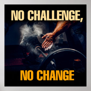 Succes en Gym Motivatie Poster