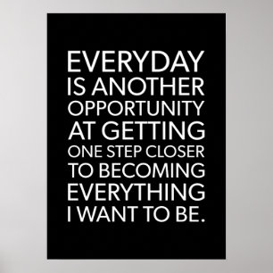 Succes en Gym Motivatie Poster