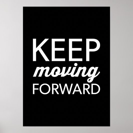 Succes en Gym Motivatie Poster (Voorkant)