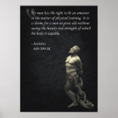 Succes en Gym Motivatie Poster (Voorkant)