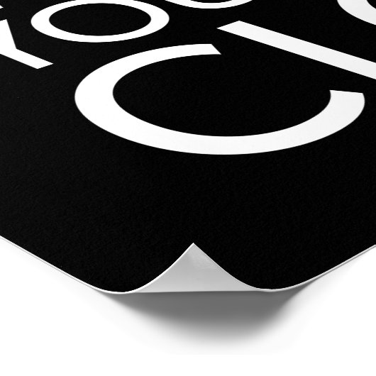 Succes en Gym Motivatie Poster (Hoek)