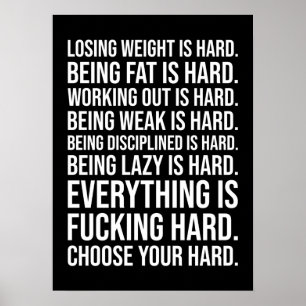 Succes en Gym Motivatie Poster