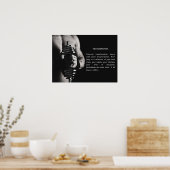 Succes en Gym Motivatie Poster (Keuken)