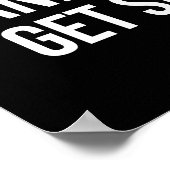 Succes en Gym Motivatie Poster (Hoek)