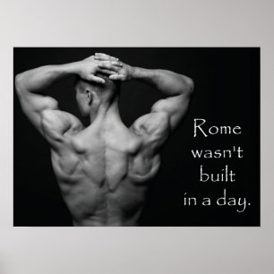 Succes en Gym Motivatie Poster