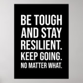 Succes en Gym Motivatie Poster (Voorkant)