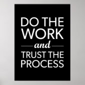 Succes en Gym Motivatie Poster (Voorkant)