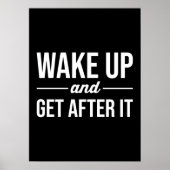 Succes en Gym Motivatie Poster (Voorkant)