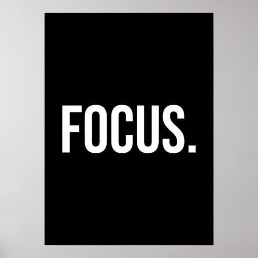 Succes en Gym Motivatie Poster (Voorkant)