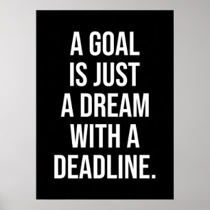 Succes en Gym Motivatie Poster