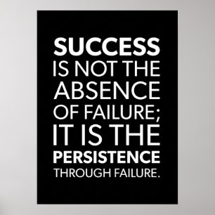 Succes en Gym Motivatie Poster