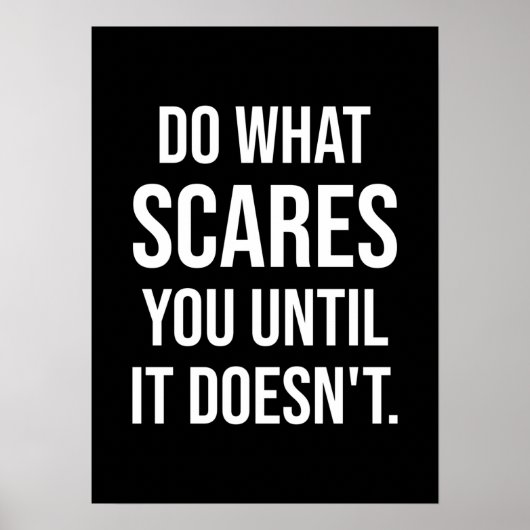 Succes en Gym Motivatie Poster (Voorkant)