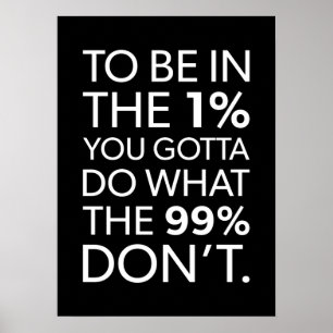 Succes en Gym Motivatie Poster