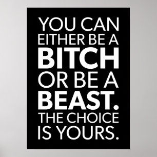 Succes en Gym Motivatie Poster