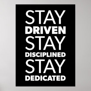 Succes en Gym Motivatie Poster