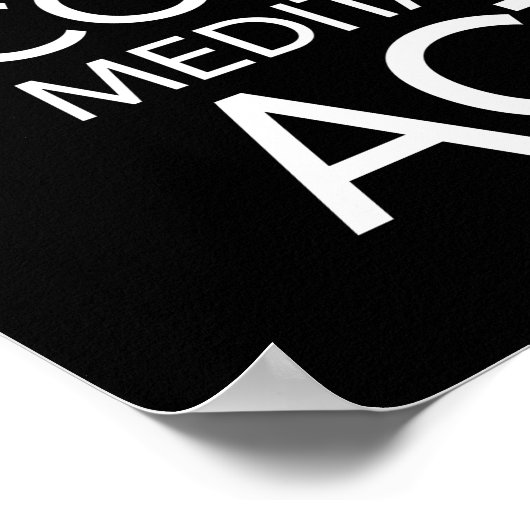 Succes en Gym Motivatie Poster (Hoek)