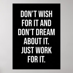 Succes en Gym Motivatie Poster