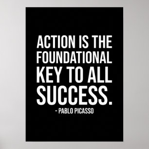 Succes en Gym Motivatie Poster