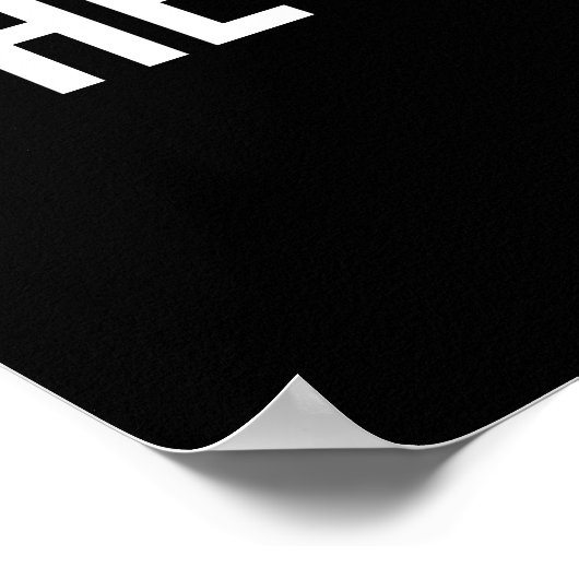 Succes en Gym Motivatie Poster (Hoek)