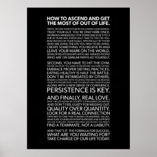 Succes en Gym Motivatie Poster