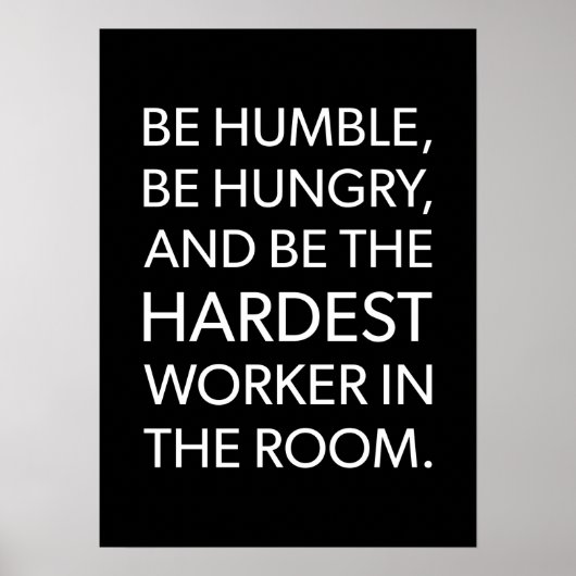 Succes en Gym Motivatie Poster (Voorkant)