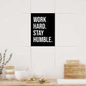 Succes en Gym Motivatie Poster (Keuken)