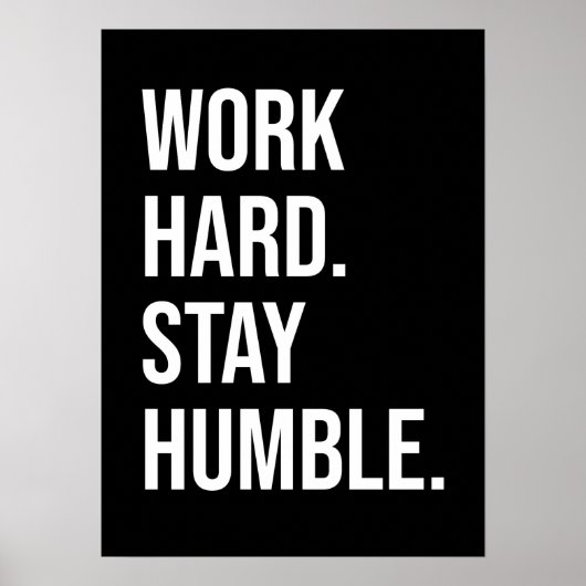 Succes en Gym Motivatie Poster (Voorkant)