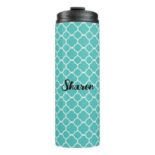 Succes en Harmony Turquoise Thermische Tumbler Thermosbeker