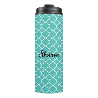 Succes en Harmony Turquoise Thermische Tumbler Thermosbeker