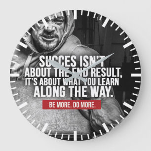 Succes en leren - werkuitinspiratie grote klok
